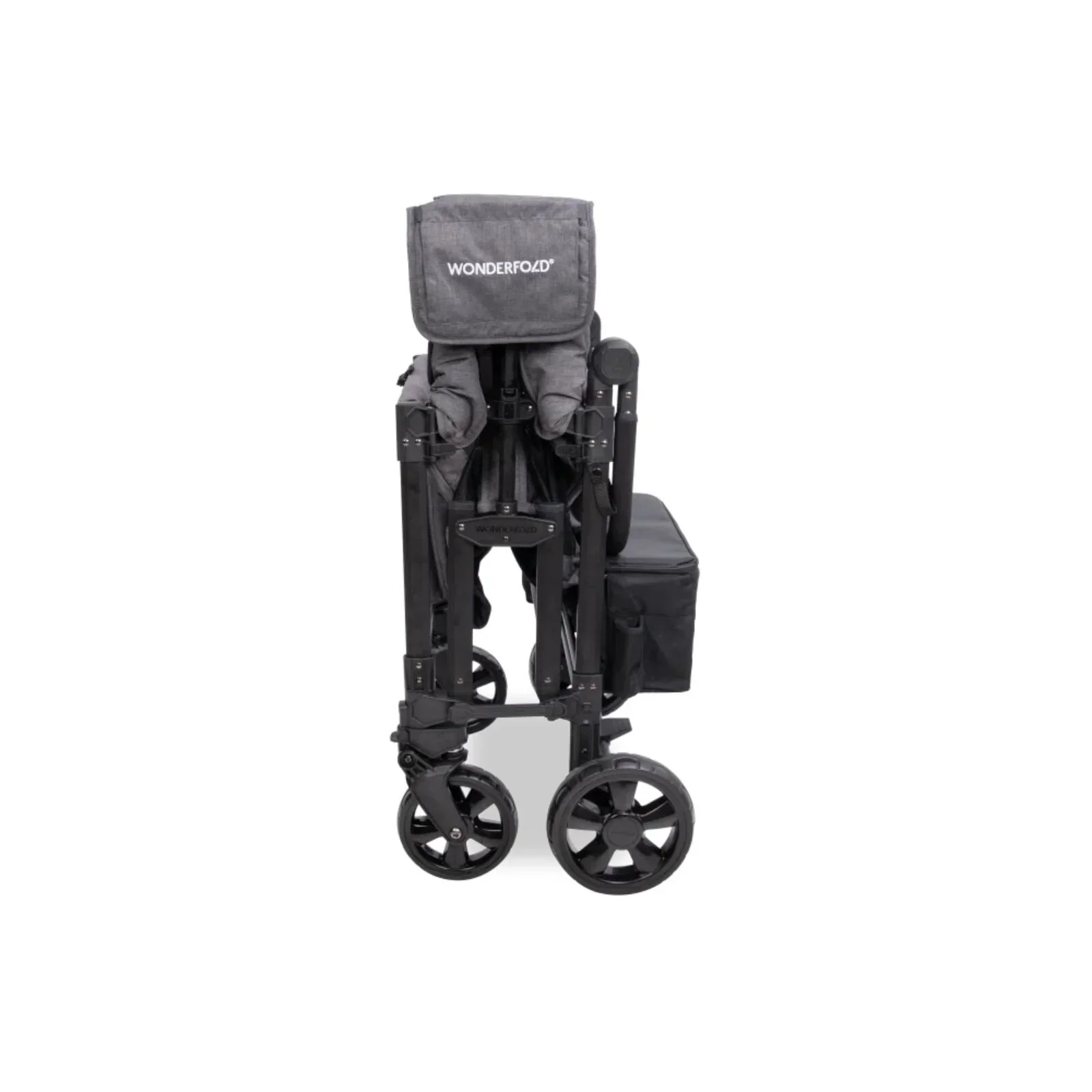 Wonderfold W4 Elite Pro Stroller Wagon - Charcoal Grey - Image 3