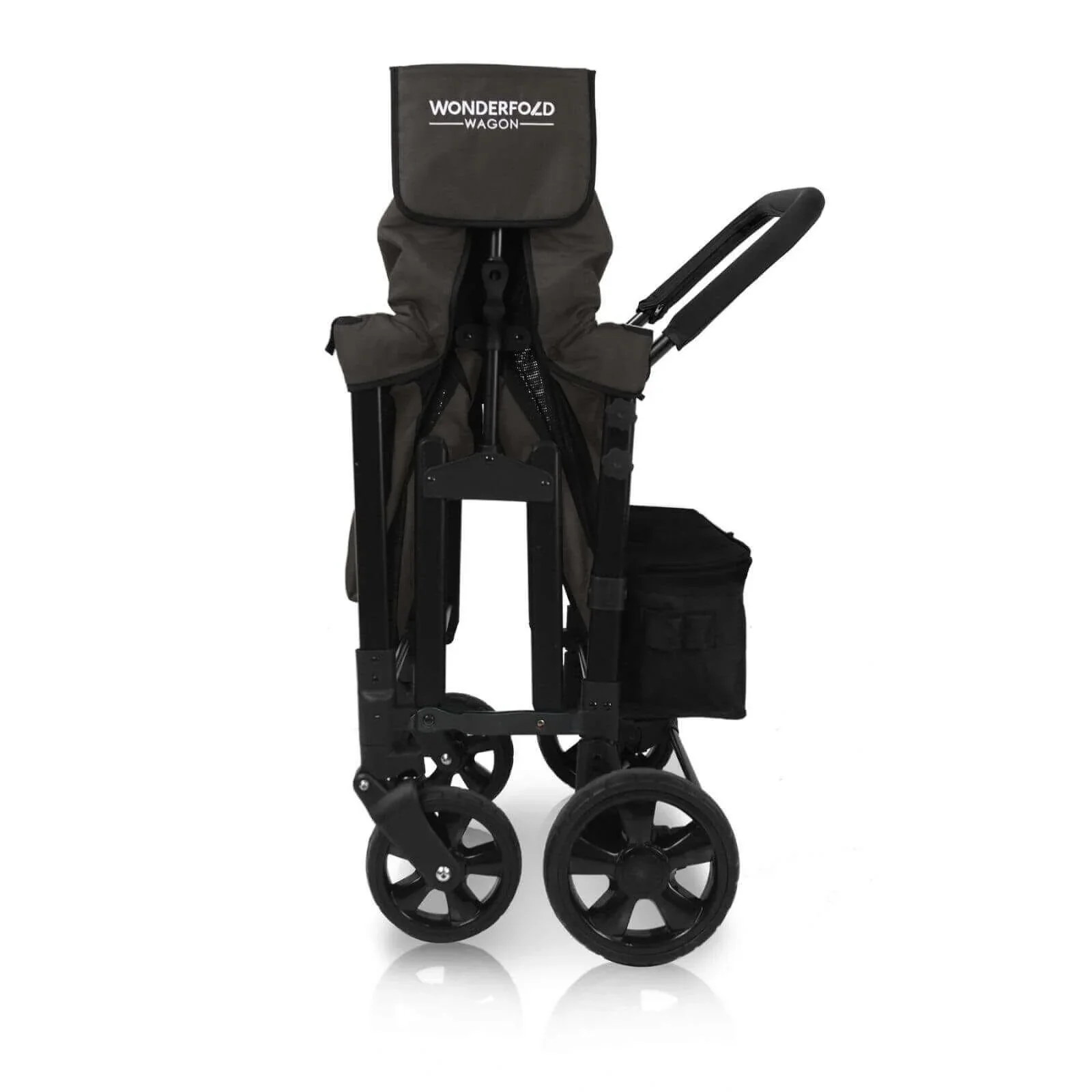 Wonderfold W4 Original Stroller Wagon - Volcanic Black - Image 11