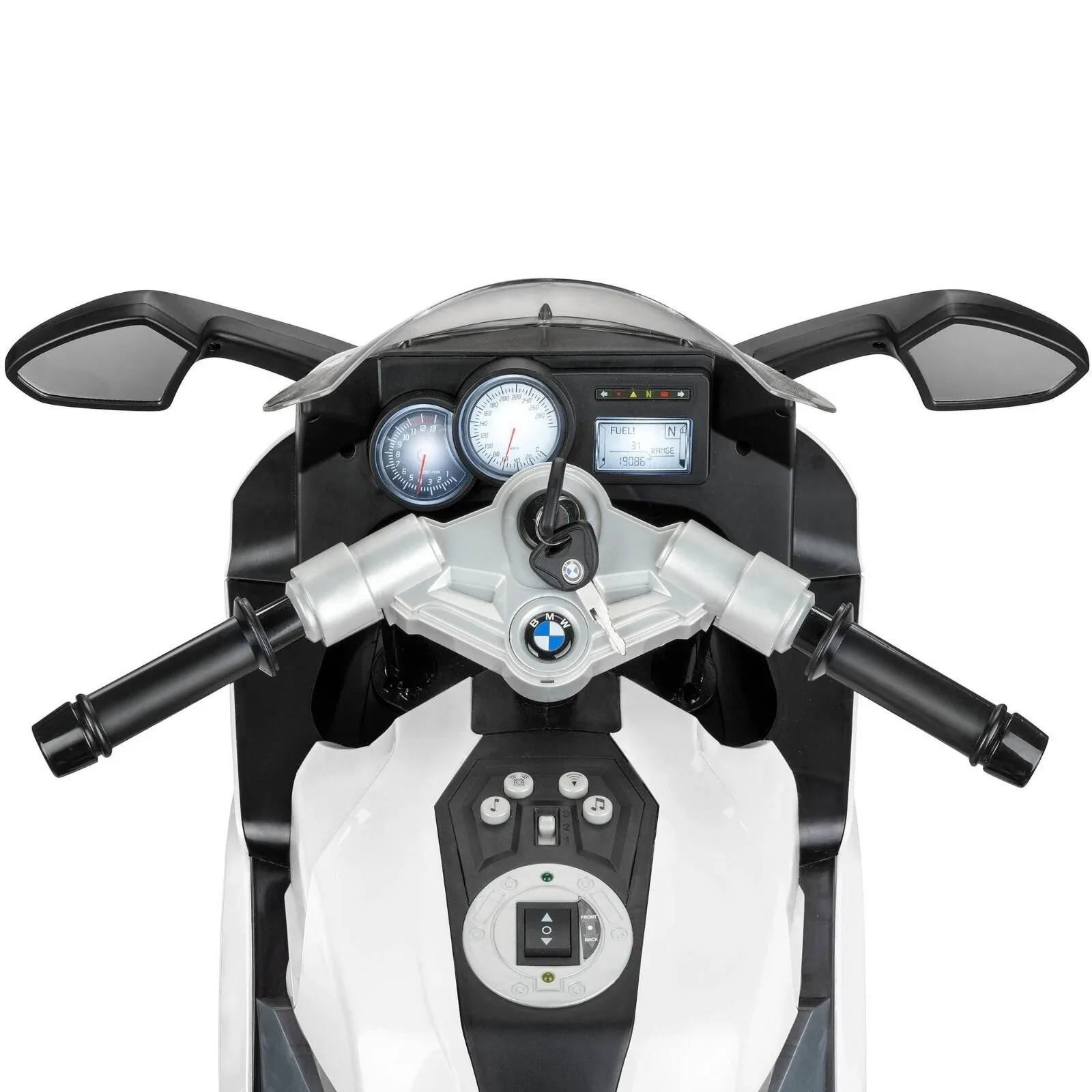 Xootz BMW Bike Electric Ride On - White - Image 7