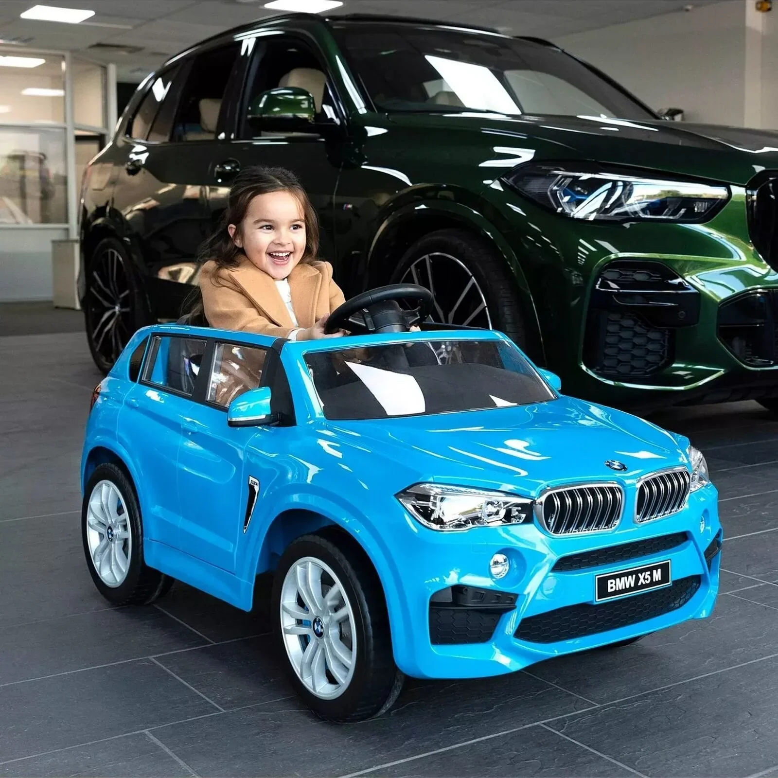 Xootz BMW X5 12V Electric Ride On with Lithium Battery - Blue - Image 10