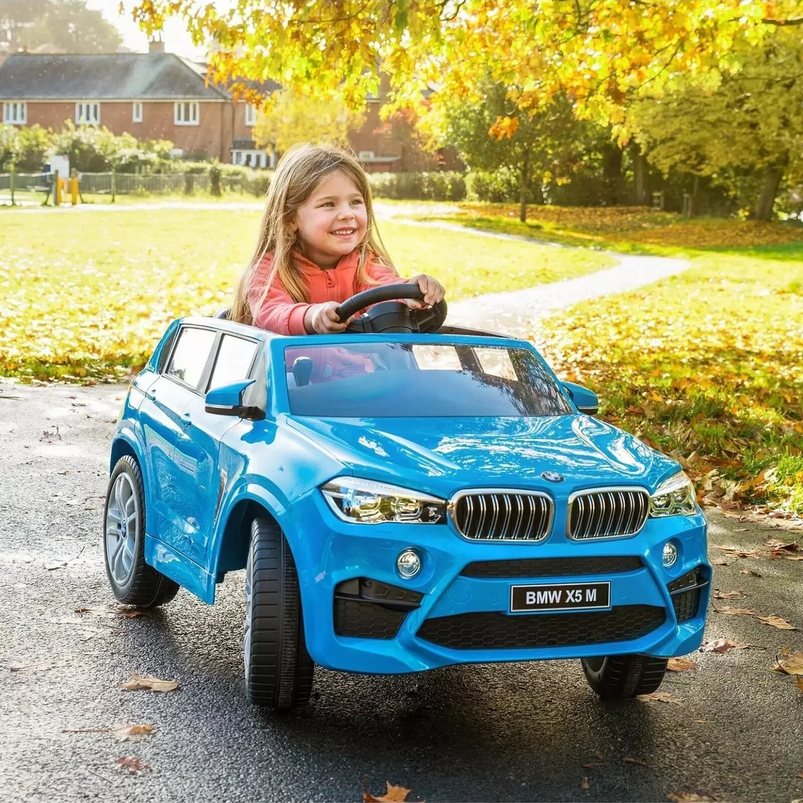 Xootz BMW X5 12V Electric Ride On with Lithium Battery - Blue - Image 11