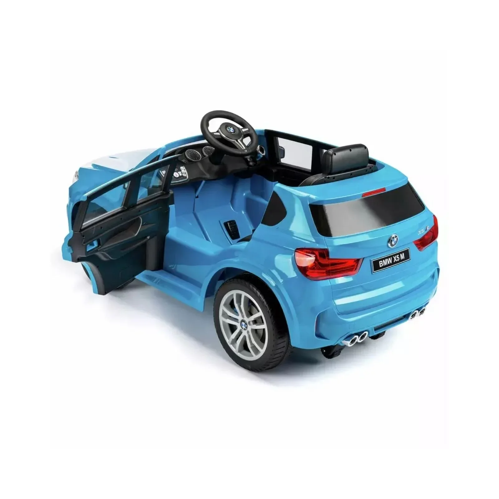 Xootz BMW X5 12V Electric Ride On with Lithium Battery - Blue - Image 3