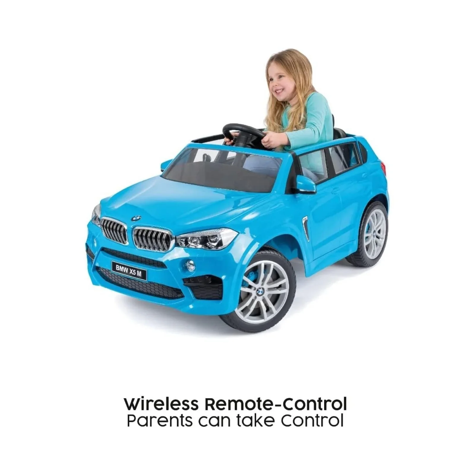 Xootz BMW X5 12V Electric Ride On with Lithium Battery - Blue - Image 8