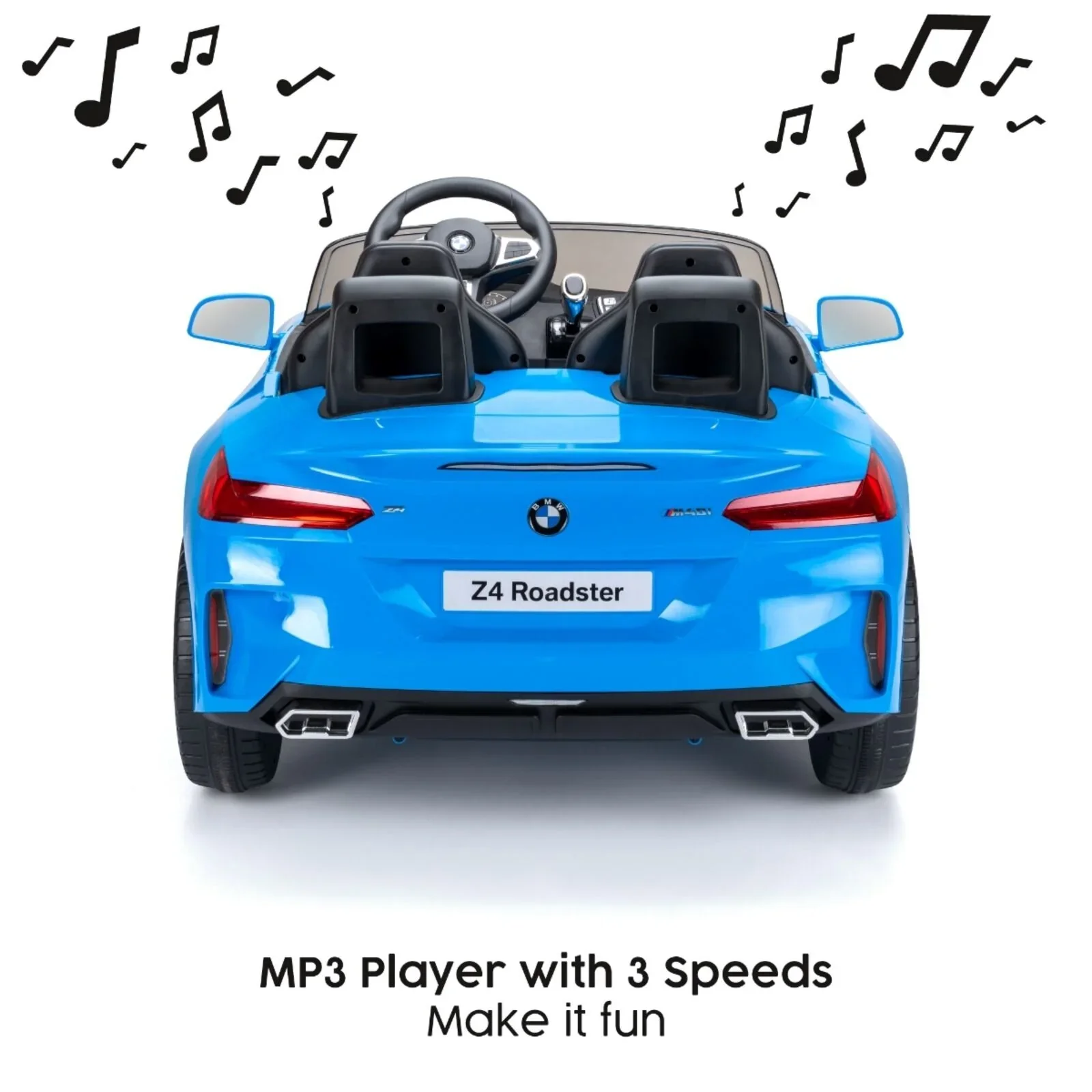 Xootz BMW Z4 12v Electric Ride-On - Blue - Image 4