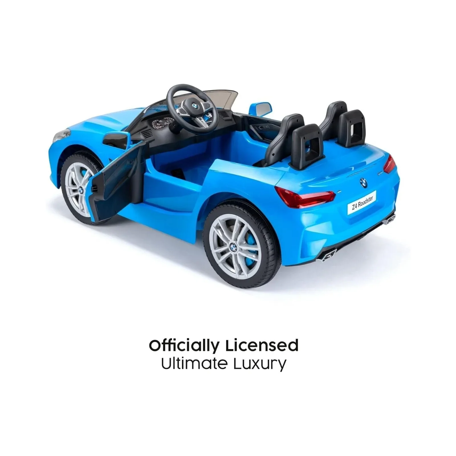 Xootz BMW Z4 12V Electric Ride On with Lithium Battery - Blue - Image 6