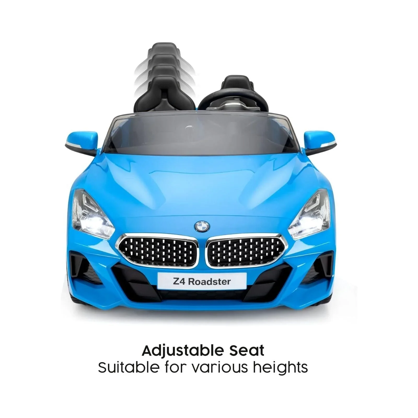 Xootz BMW Z4 12V Electric Ride On with Lithium Battery - Blue - Image 7