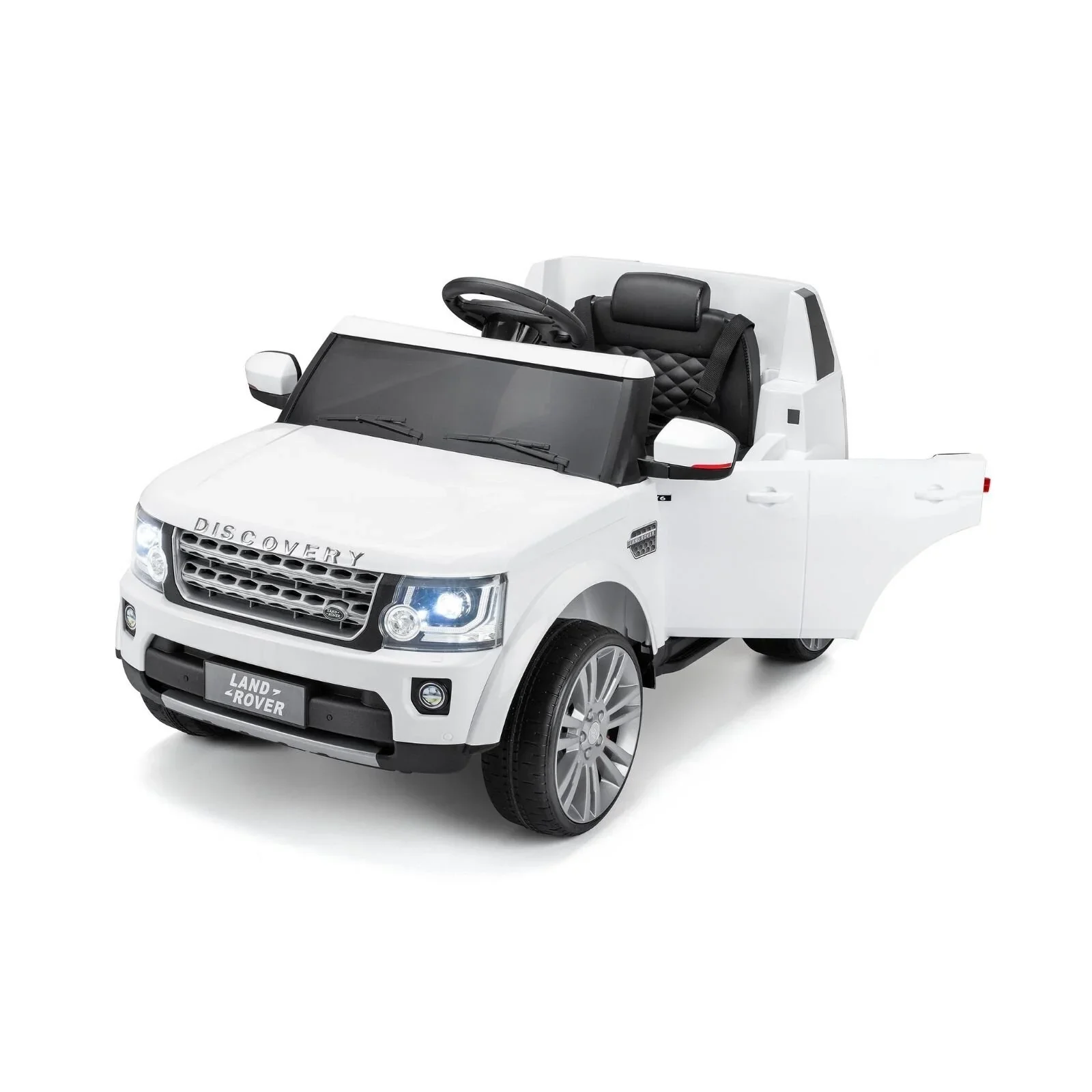 Xootz Land Rover Discovery 12v Ride On - White - Image 2