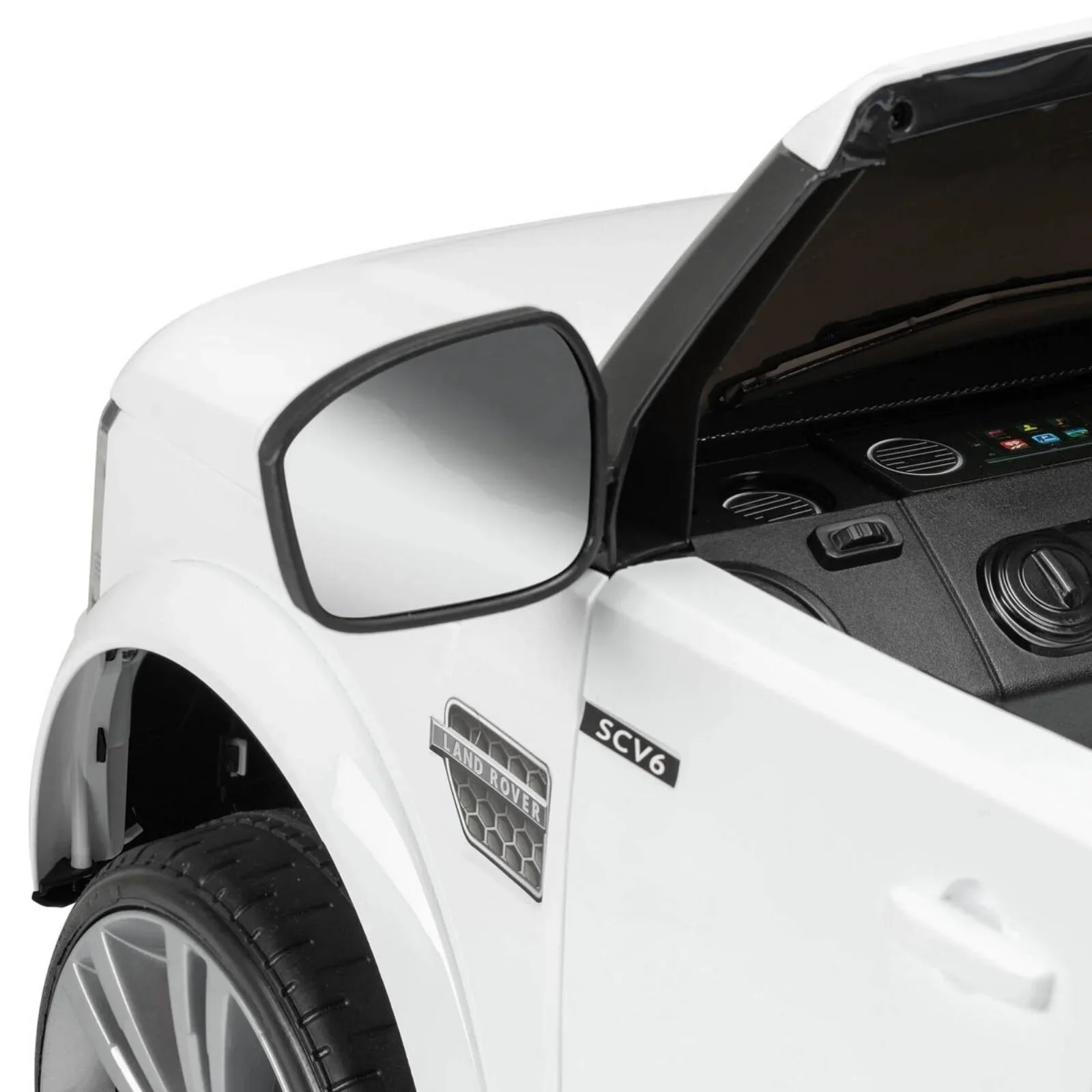 Xootz Land Rover Discovery 12V Ride On Lithium - White - Image 5