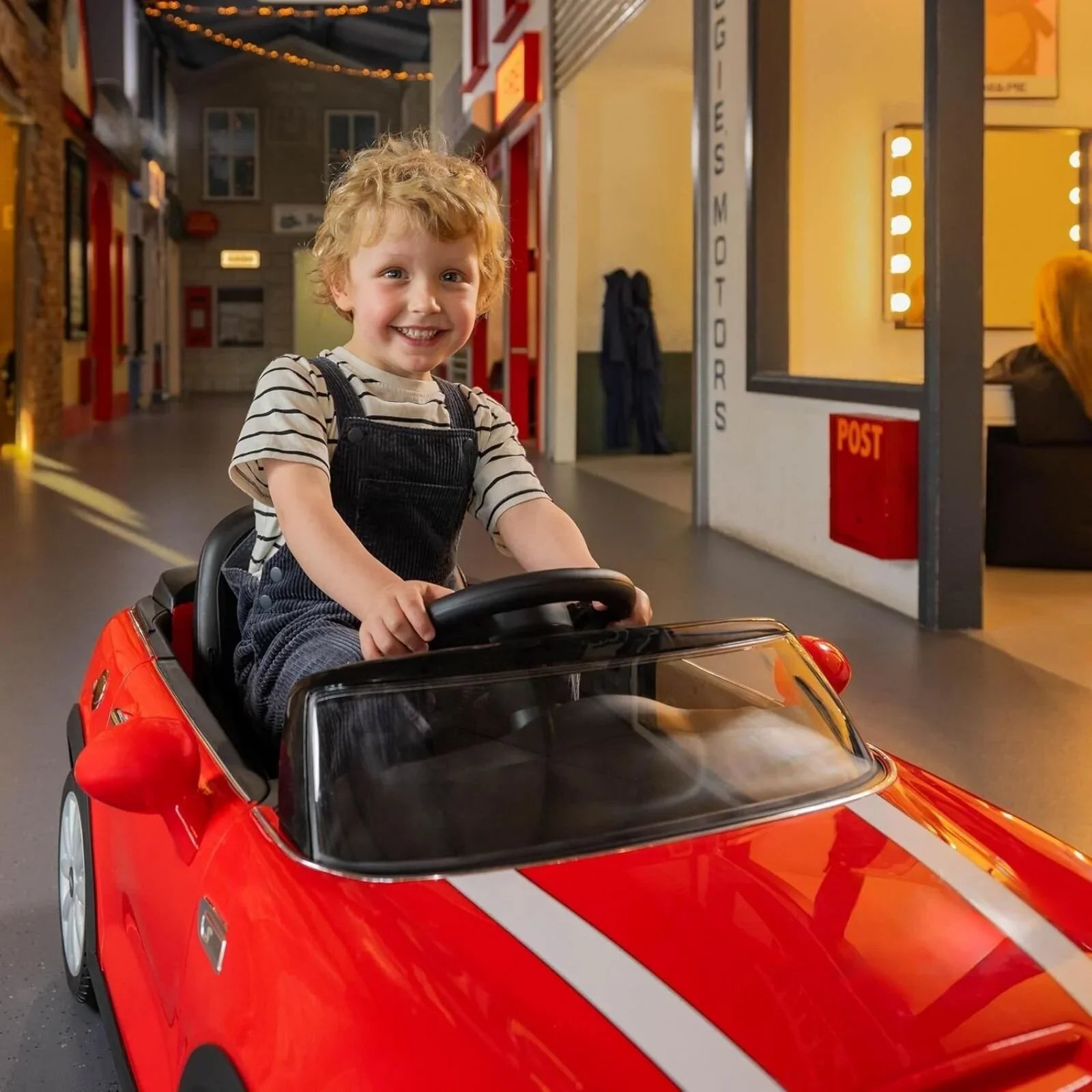 Xootz Mini Cooper Convertible 12V Electric Ride On - Red - Image 10