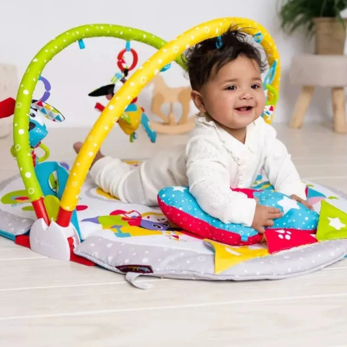 Yookidoo Baby Gym Lay to Sit-Up Playmat - Image 7