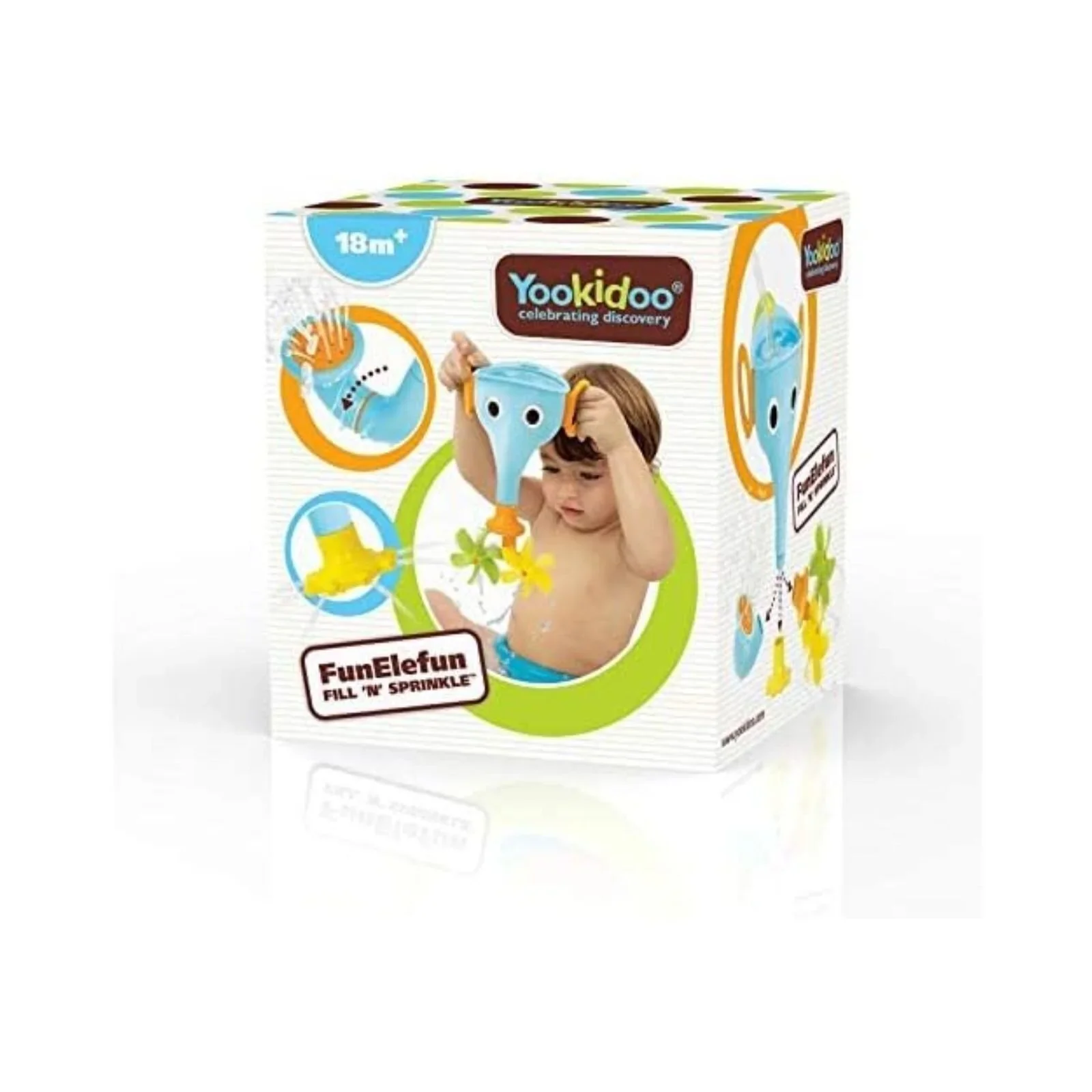 Yookidoo Fill 'N' Sprinkle FunElefun Bath Toy - Image 6