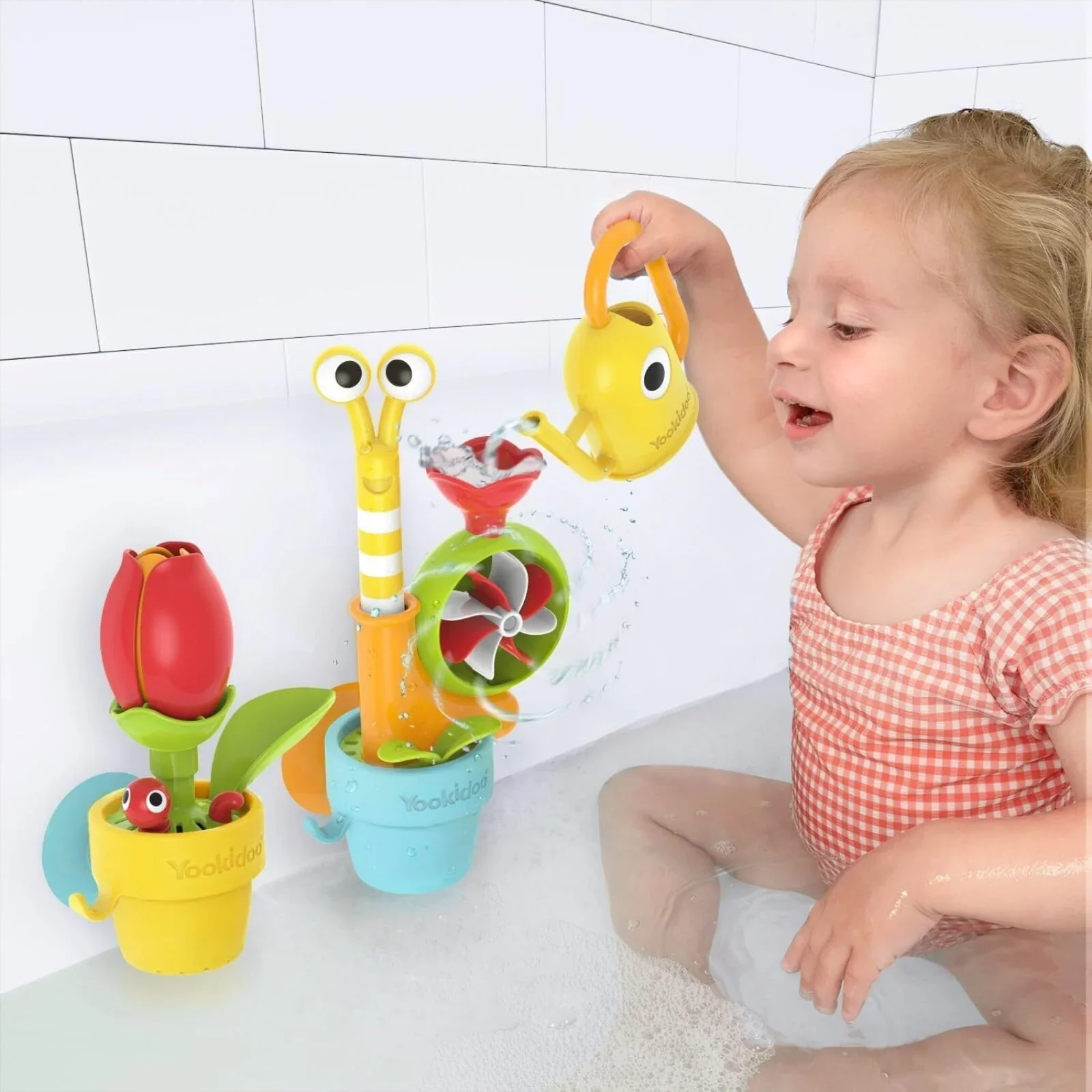 Yookidoo Pour 'N' Grow Pop-Up Garden Bath Toy - Image 6