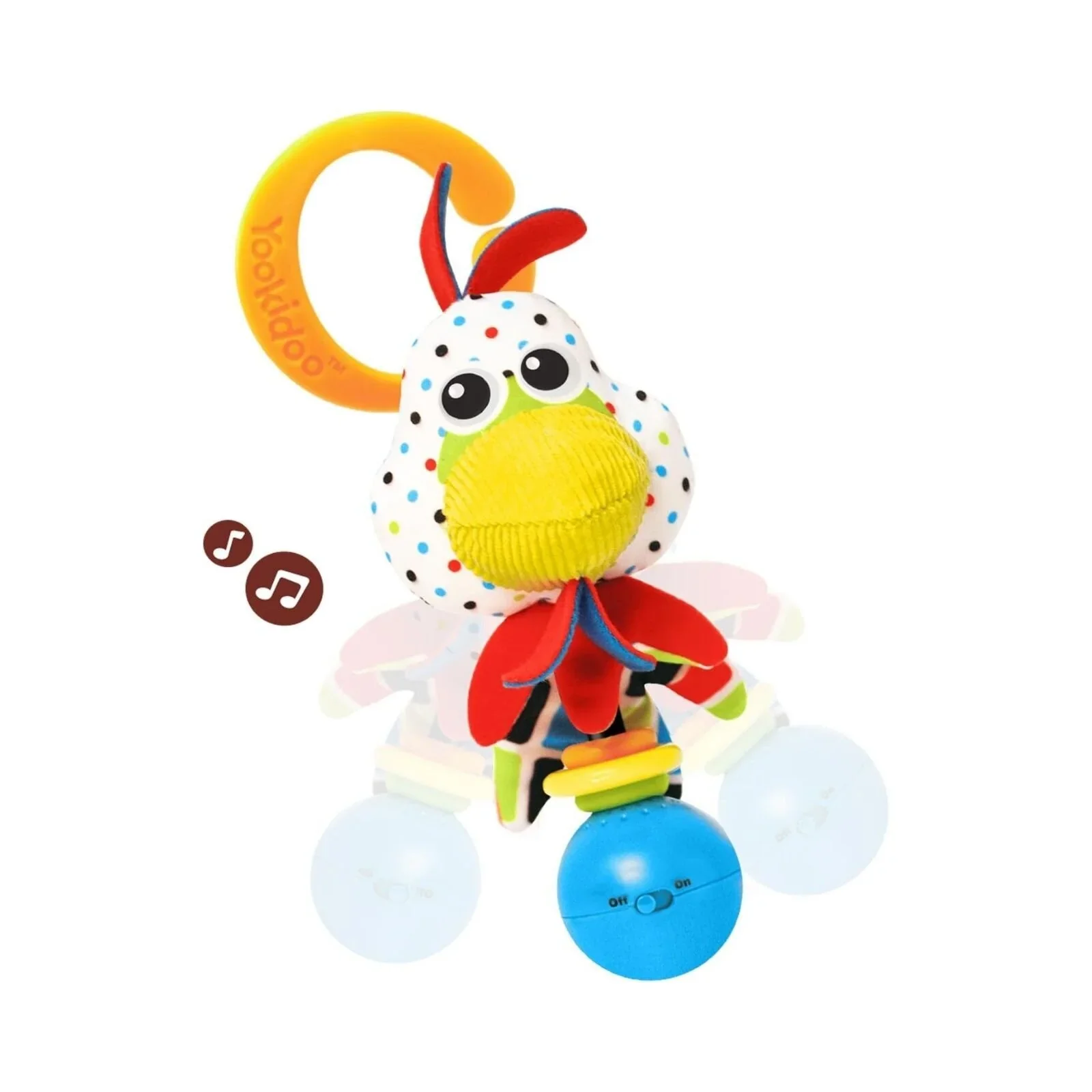 Yookidoo Rooster Shake Me Rattle - Rooster - Image 3