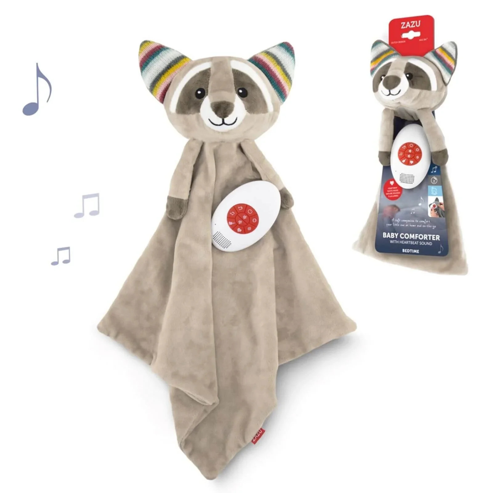 Zazu Robin The Raccoon Baby Comforter - Image 9
