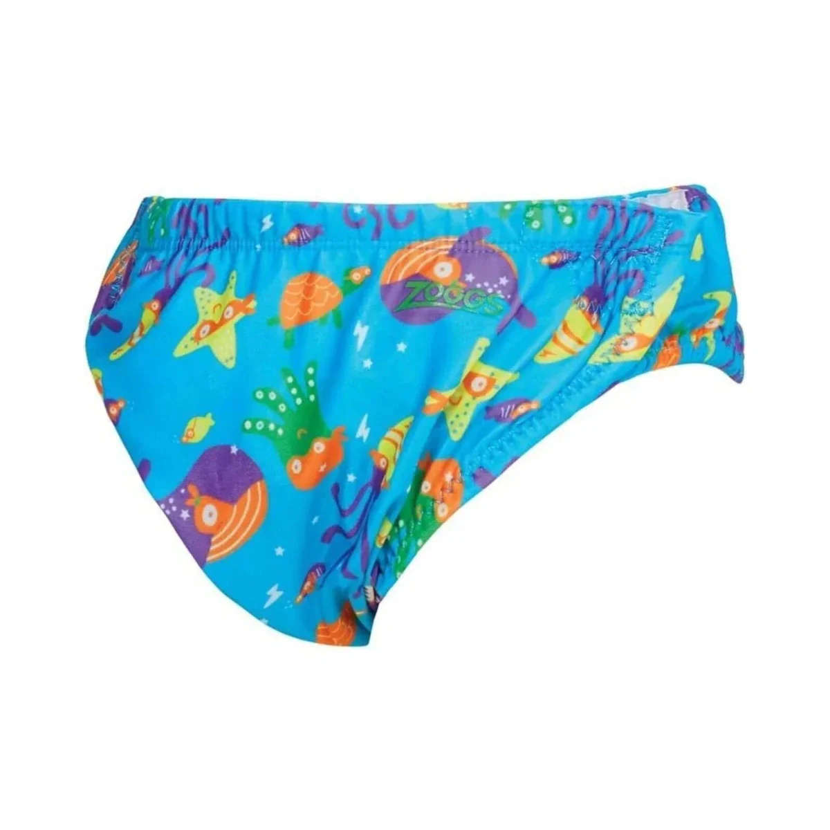 Zoggs Adjustable Reuseable Swim Nappy 3-24 months - Blue - Image 2