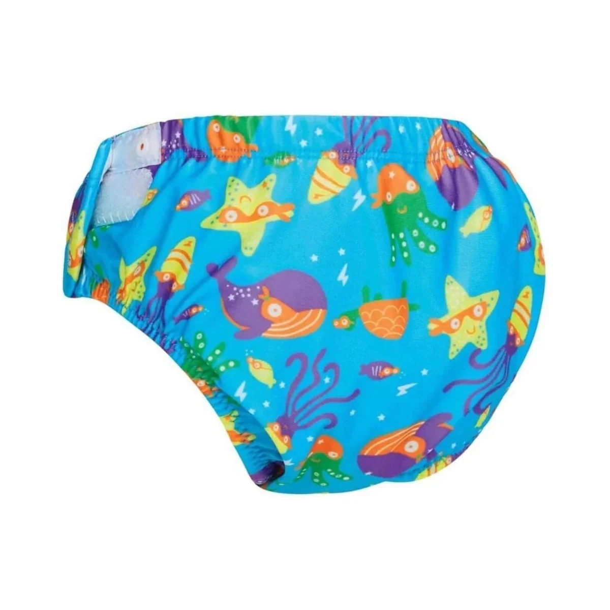 Zoggs Adjustable Reuseable Swim Nappy 3-24 months - Blue - Image 3