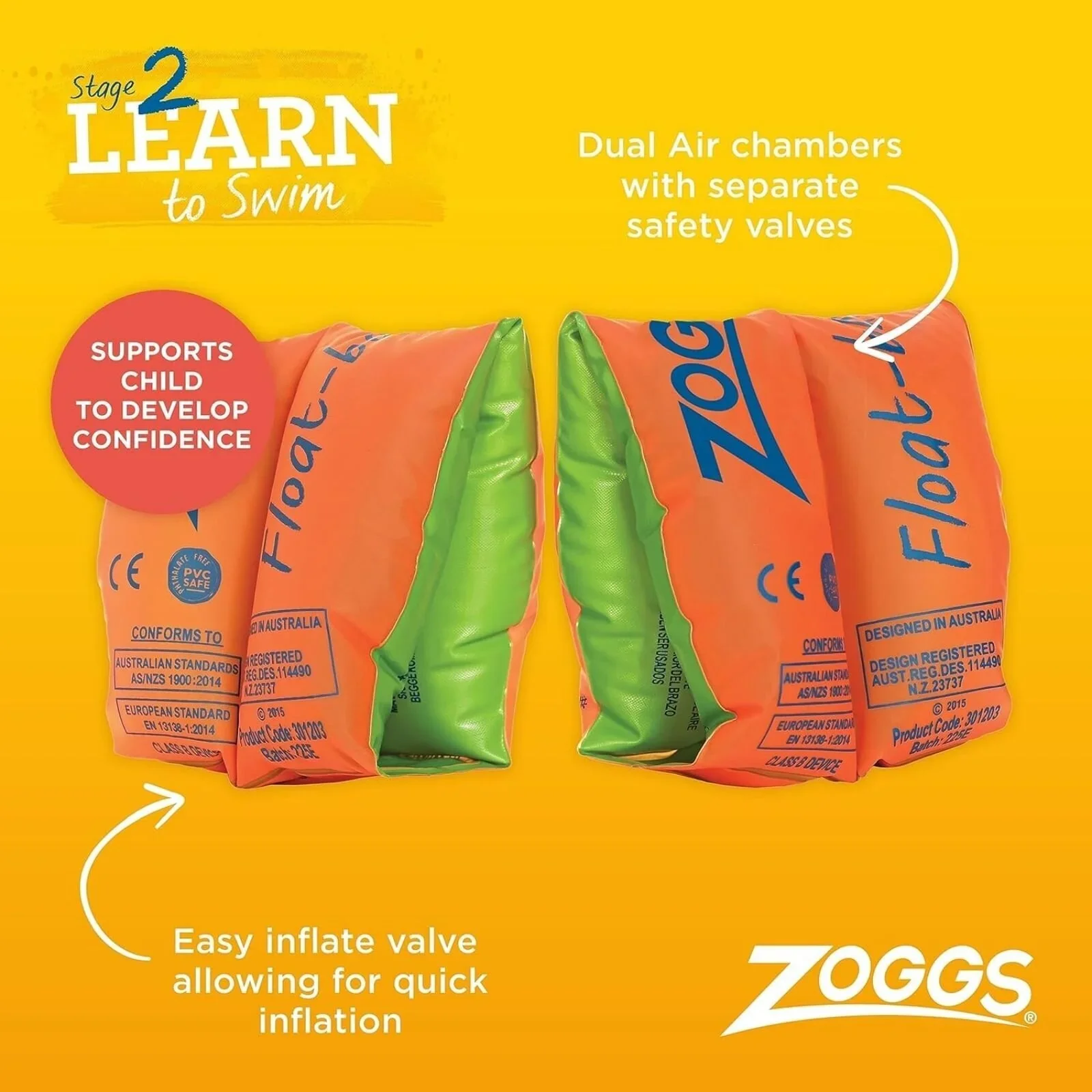 Zoggs Float Armbands - Image 4